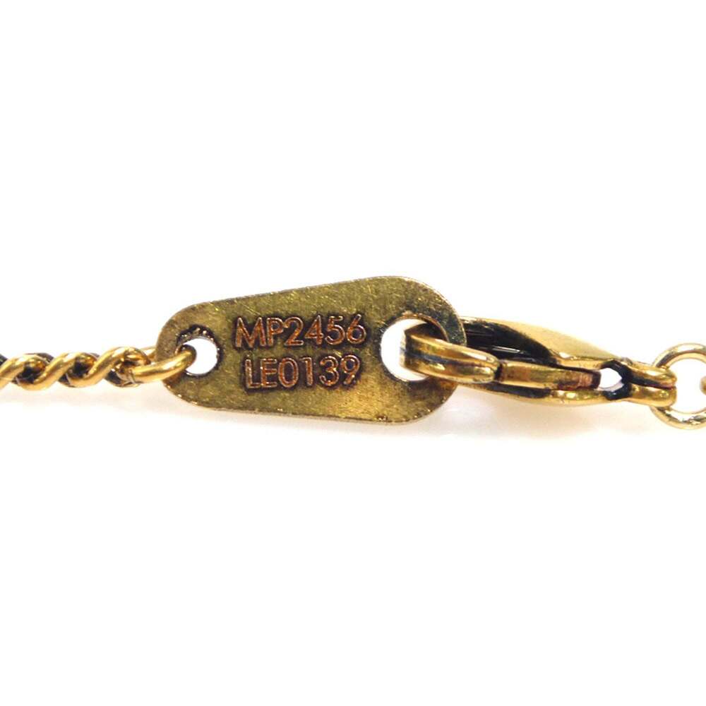 LOUIS VUITTON Gold Necklace - Picture 7 of 10